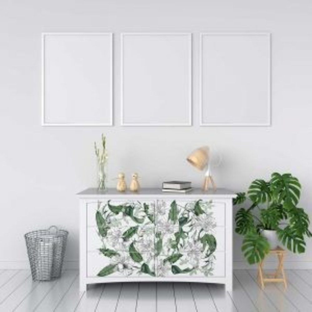 Re-Design with Prima Peaceful Garden 24x35 Inch Decor Transfers (653682) (DISCONTINUED)