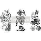 Re-Design with Prima Mermaid Treasure 6x12 Inch Decor Transfers (657413) (DISCONTINUED)