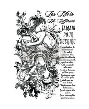 Re-Design with Prima Youth Fountain 24x35 Inch Decor Transfers (658014) (DISCONTINUED)