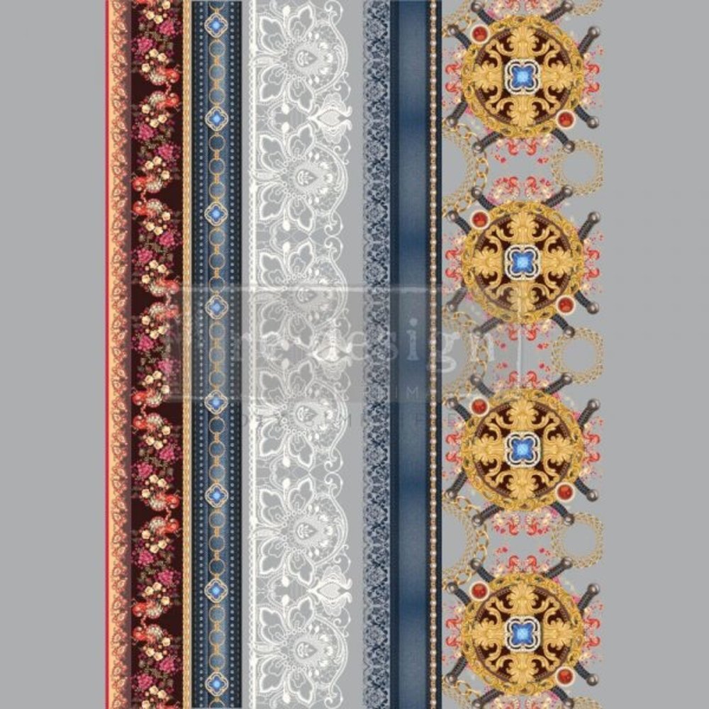 Re-Design with Prima Cece Divine In Denim 24x35 Inch Decor Transfers (658960) (DISCONTINUED)