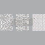 Re-Design with Prima Woven With Love 8.5x11 Inch Middy Decor Transfers (660734) (DISCONTINUED)