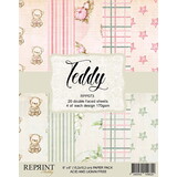 Reprint Teddy 6x6 Inch Papaer Pack (RPP073) (DISCONTINUED)