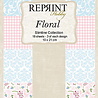 Reprint Floral Slimline Paper Pack (RPS034) (OUTLET)