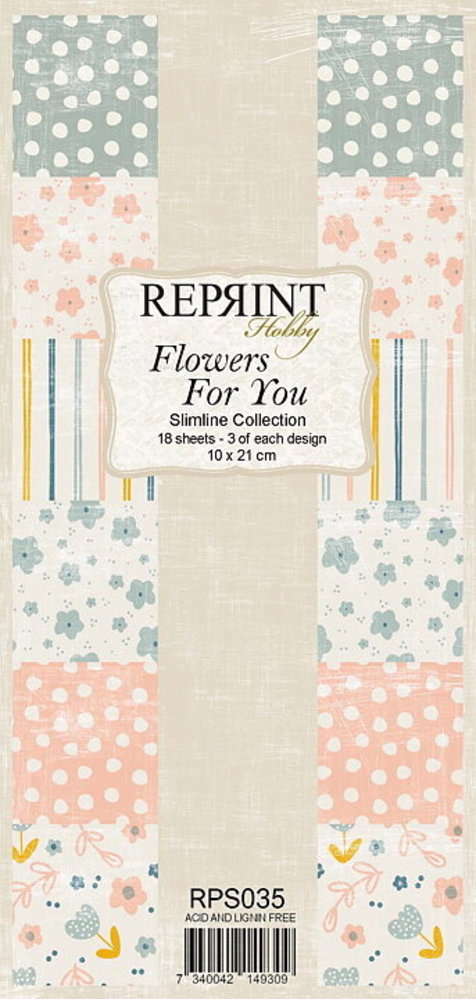 Reprint Flowers For You Slimline Paper Pack (RPS035) (DISCONTINUED) Reprint Flowers For You Slimline Paper Pack (RPS035) (DISCONTINUED)