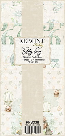 Reprint Teddy Boy Slimline Paper Pack (RPS036) (OUTLET)