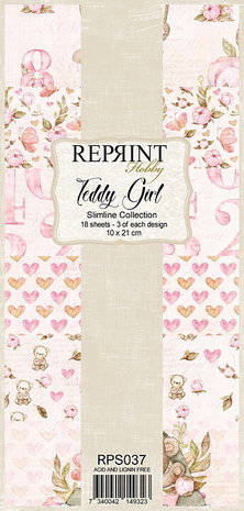 Reprint Teddy Girl Slimline Paper Pack (RPS037) (DISCONTINUED) Reprint Teddy Girl Slimline Paper Pack (RPS037) (DISCONTINUED)