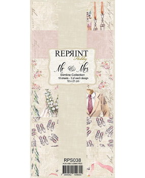 Reprint Mr & Mrs Slimline Paper Pack (RPS038) (DISCONTINUED) Reprint Mr & Mrs Slimline Paper Pack (RPS038) (DISCONTINUED)
