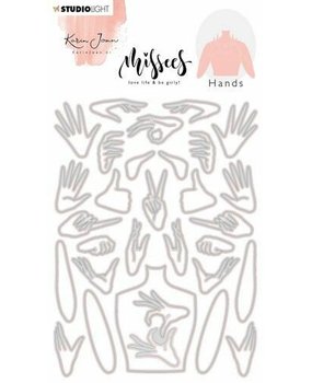 Karin Joan Arms & Hands Missees Cutting Dies (KJ-MBKJ-CD191) (OUTLET)