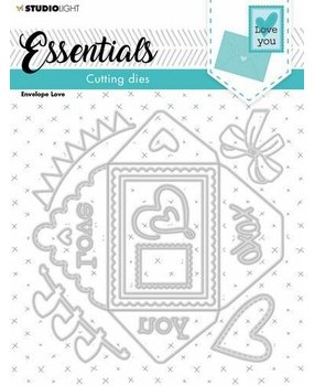 Studio Light Envelope Love Essentials Cutting Dies (SL-ES-CD239) (OUTLET)