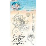 Studio Light Take me to the Ocean Clear Stamps Summer Flowers (SL-TO-STAMP219) (OUTLET)