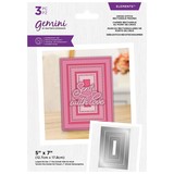 Gemini Nesting Frame Cross Stitch Rectangle Frames Elements Dies (GEM-MD-ELE-CSRE) (DISCONTINUED)