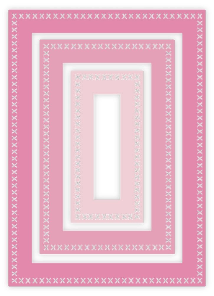 Gemini Nesting Frame Cross Stitch Rectangle Frames Elements Dies (GEM-MD-ELE-CSRE) (DISCONTINUED) Gemini Nesting Frame Cross Stitch Rectangle Frames Elements Dies (GEM-MD-ELE-CSRE) (DISCONTINUED)