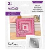 Gemini Nesting Frame Cross Stitch Square Frames Elements Dies (GEM-MD-ELE-CRSQ) (DISCONTINUED)