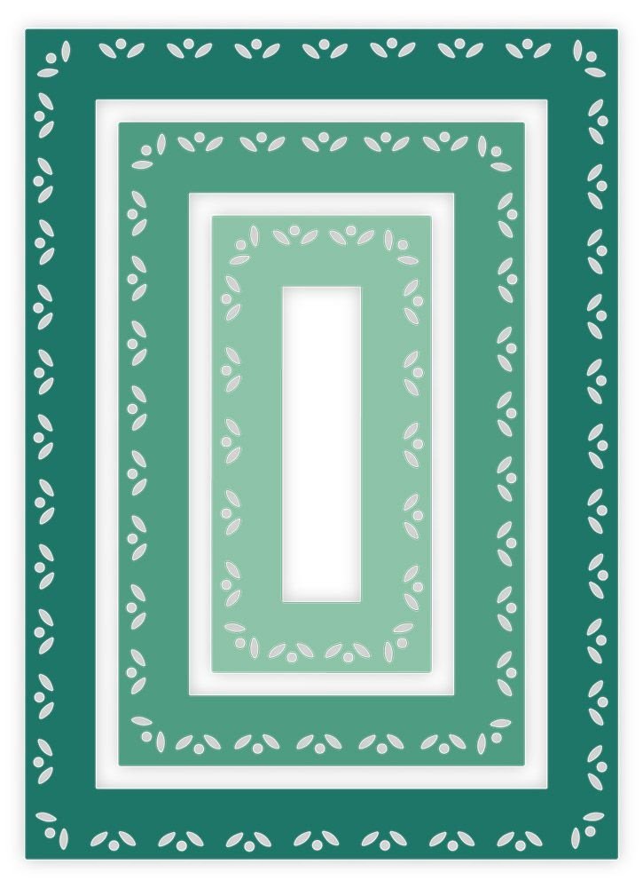 Gemini Nesting Frame Ditsy Floral Rectangle Frames Elements Dies (GEM-MD-ELE-DFRE) (DISCONTINUED) Gemini Nesting Frame Ditsy Floral Rectangle Frames Elements Dies (GEM-MD-ELE-DFRE) (DISCONTINUED)