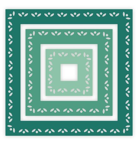 Gemini Nesting Frame Ditsy Floral Square Frames Elements Dies (GEM-MD-ELE-DFSQ) (DISCONTINUED) Gemini Nesting Frame Ditsy Floral Square Frames Elements Dies (GEM-MD-ELE-DFSQ) (DISCONTINUED)