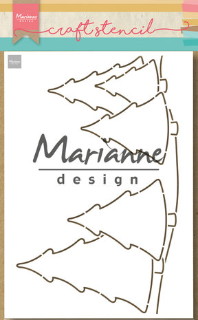 Marianne Design Craft Stencil A4 Forest (PS8105) (DISCONTINUED) Marianne Design Craft Stencil A4 Forest (PS8105) (DISCONTINUED)