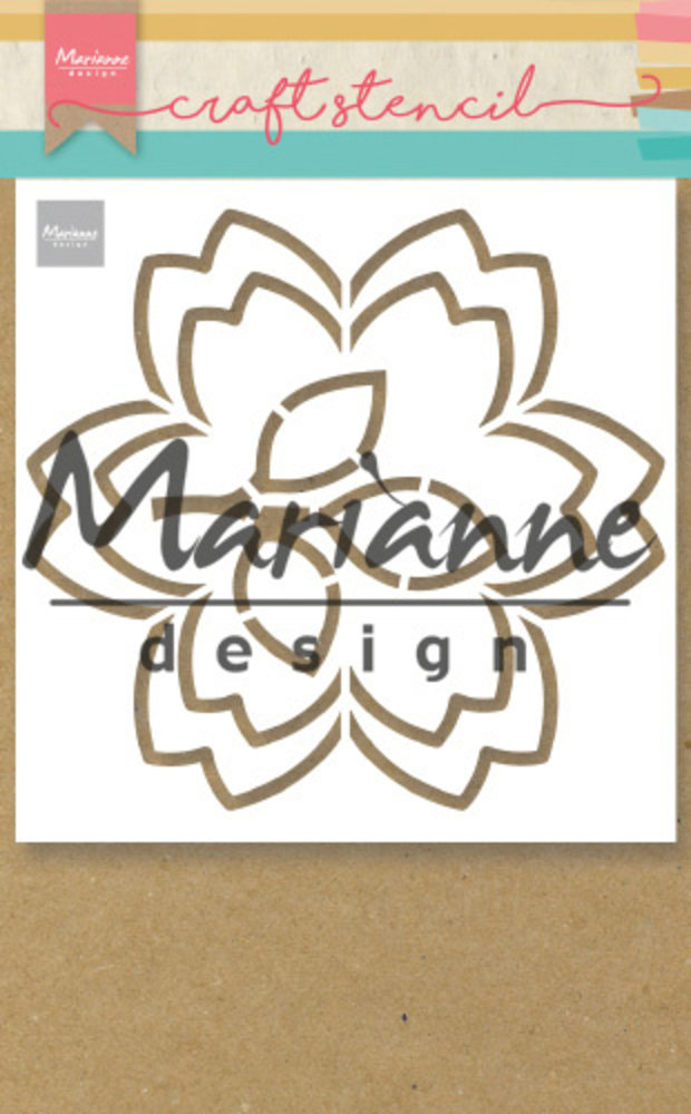 Marianne Design Craft Stencil A5 Blossom (PS8054) (DISCONTINUED) Marianne Design Craft Stencil A5 Blossom (PS8054) (DISCONTINUED)