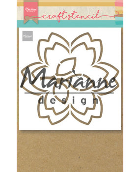 Marianne Design Craft Stencil A5 Blossom (PS8054) (DISCONTINUED) Marianne Design Craft Stencil A5 Blossom (PS8054) (DISCONTINUED)