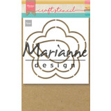 Marianne Design Craft Stencil A5 Buttercup (PS8053) (DISCONTINUED)