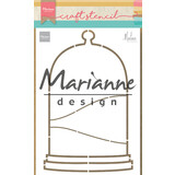 Marianne Design Craft Stencil A5 by Marleen Bell Jar (PS8074) (DISCONTINUED)