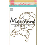 Marianne Design Craft Stencil A5 Nederland (PS8059) (DISCONTINUED)