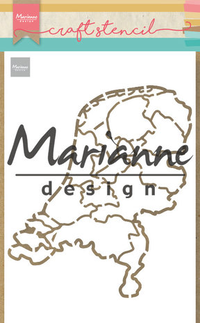 Marianne Design Craft Stencil A5 Nederland (PS8059) (DISCONTINUED) Marianne Design Craft Stencil A5 Nederland (PS8059) (DISCONTINUED)
