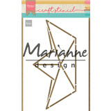 Marianne Design Craft Stencil A5 Paper Boat (PS8093) (DISCONTINUED)
