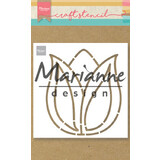 Marianne Design Craft Stencil A5 Tulip (PS8060) (DISCONTINUED)