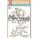 Marianne Design Mask Stencil A5 Tiny's Blossom (PS8084) (DISCONTINUED)
