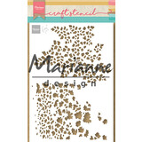 Marianne Design Mask Stencil A5 Tiny's Butterfly Textures (PS8078) (DISCONTINUED)