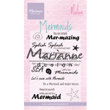 Marianne Design Clear Stamps by Marleen Mermaids (CS1025) (DISCONTINUED)