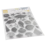 Marianne Design Clear Stamps Colorful Silhouettes Sea Shells (CS1061) (DISCONTINUED)