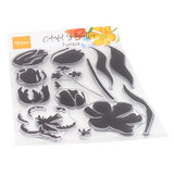 Marianne Design Clear Stamps Colorful Silhouettes Tulips (CS1054) (DISCONTINUED)