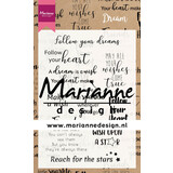 Marianne Design Clear Stamps Dream (CS1018) (DISCONTINUED)