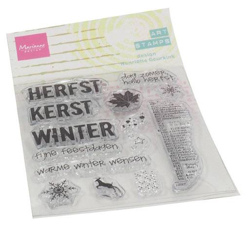 Marianne Design Clear Stamps Henriette's Art Hallo Herfst (MM1631) (DISCONTINUED) Marianne Design Clear Stamps Henriette's Art Hallo Herfst (MM1631) (DISCONTINUED)