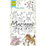 Marianne Design Clear Stamps Hetty's Baby Animals (HT1630) (DISCONTINUED)