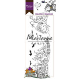 Marianne Design Clear Stamps Hetty's Border Haunted Mansion (HT1627) (DISCONTINUED)