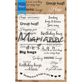Marianne Design Clear Stamps Hugs (CS1011) (DISCONTINUED)