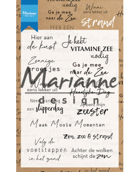 Marianne Design Clear Stamps Strand (CS1024) (DISCONTINUED) Marianne Design Clear Stamps Strand (CS1024) (DISCONTINUED)