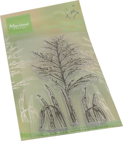 Marianne Design Clear Stamps Tiny's Border Indian Grass (TC0900) (DISCONTINUED)