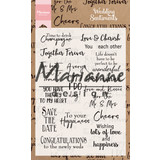 Marianne Design Clear Stamps Wedding Sentiments (CS0999) (DISCONTINUED)