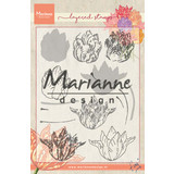 Marianne Design Clear Stamps Tiny's Layered Tulip (TC0852) (DISCONTINUED)