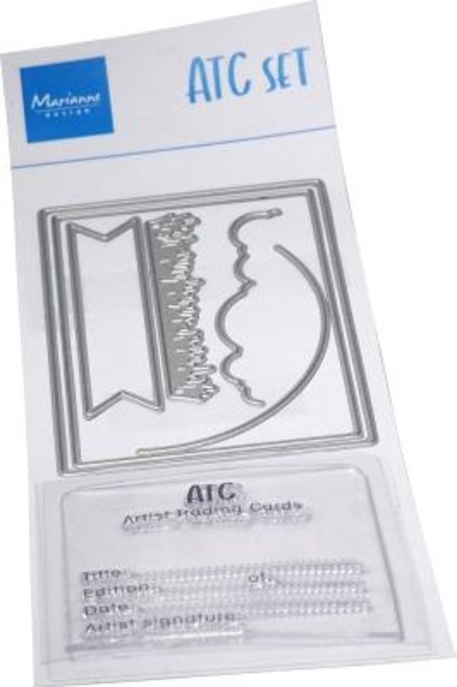Marianne Design Stamp & Die ATC Set (CS1101) (DISCONTINUED)