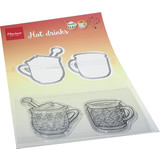 Marianne Design Stamp & Die Hetty's Hot Drinks (HT1666) (DISCONTINUED)