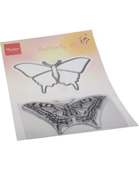 Marianne Design Stamp & Die Tiny's Butterfly XL (TC0894) (DISCONTINUED)