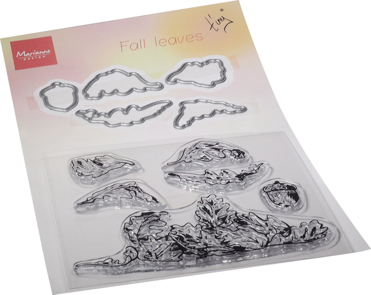 Marianne Design Stamp & Die Tiny's Fall Leaves (TC0885) (DISCONTINUED) Marianne Design Stamp & Die Tiny's Fall Leaves (TC0885) (DISCONTINUED)
