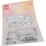 Marianne Design Stamp & Die Tinys Message in a Bottle (TC0896) (DISCONTINUED)