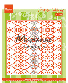 Marianne Design Design Folder Extra 5x5 Inch Regency (DF3415) (DISCONTINUED)