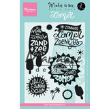 Marianne Design Maker Is Me Clear Stamps Zomer (KJ1713) (DISCONTINUED)