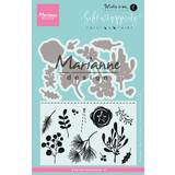 Marianne Design Maker Is Me Stamp & Die Gift Wrapping Twigs & Twine (KJ1715) (DISCONTINUED)